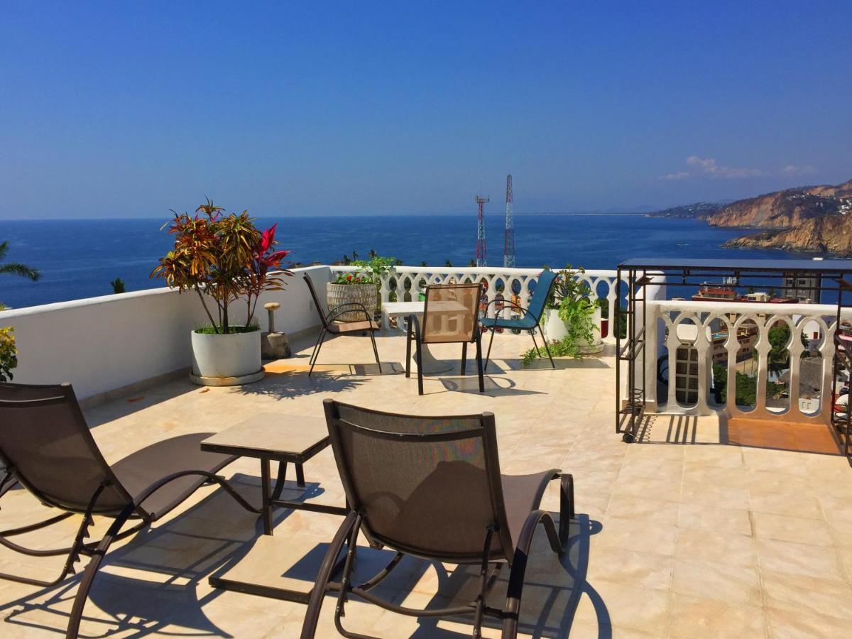 Penthouse Vlm Gran Terraza 200 Metros Vista Inmejorable Piscina Gigante Villa Acapulco Eksteriør billede